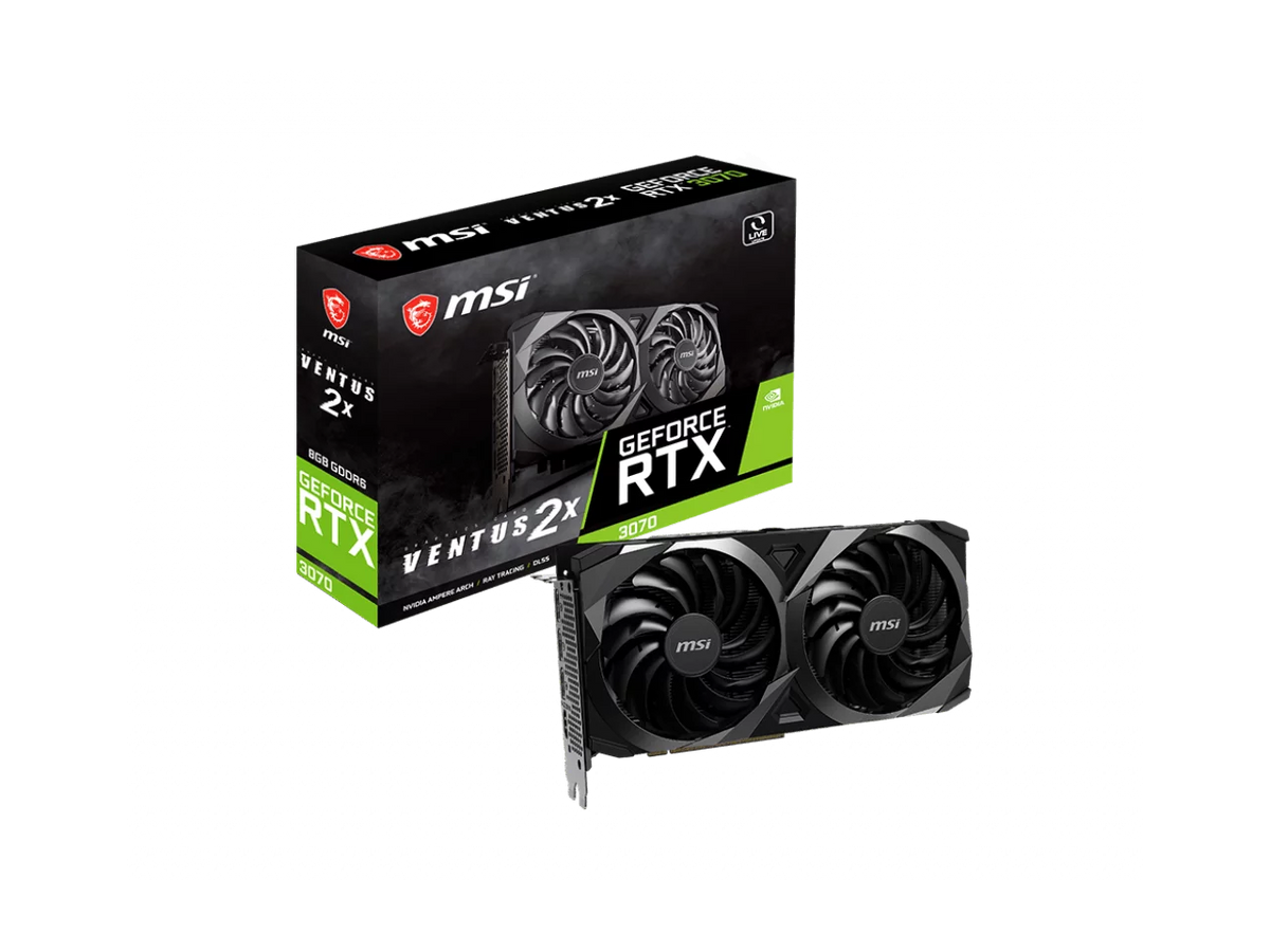 Ventus GeForce  3070 8GB GDDR6  Express 4.0  Video Card  3070  2X 8G