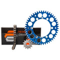 Primary Drive Alloy Kit & O-Ring Chain Blue Rear Sprocket For  YZ125X 2020-2022