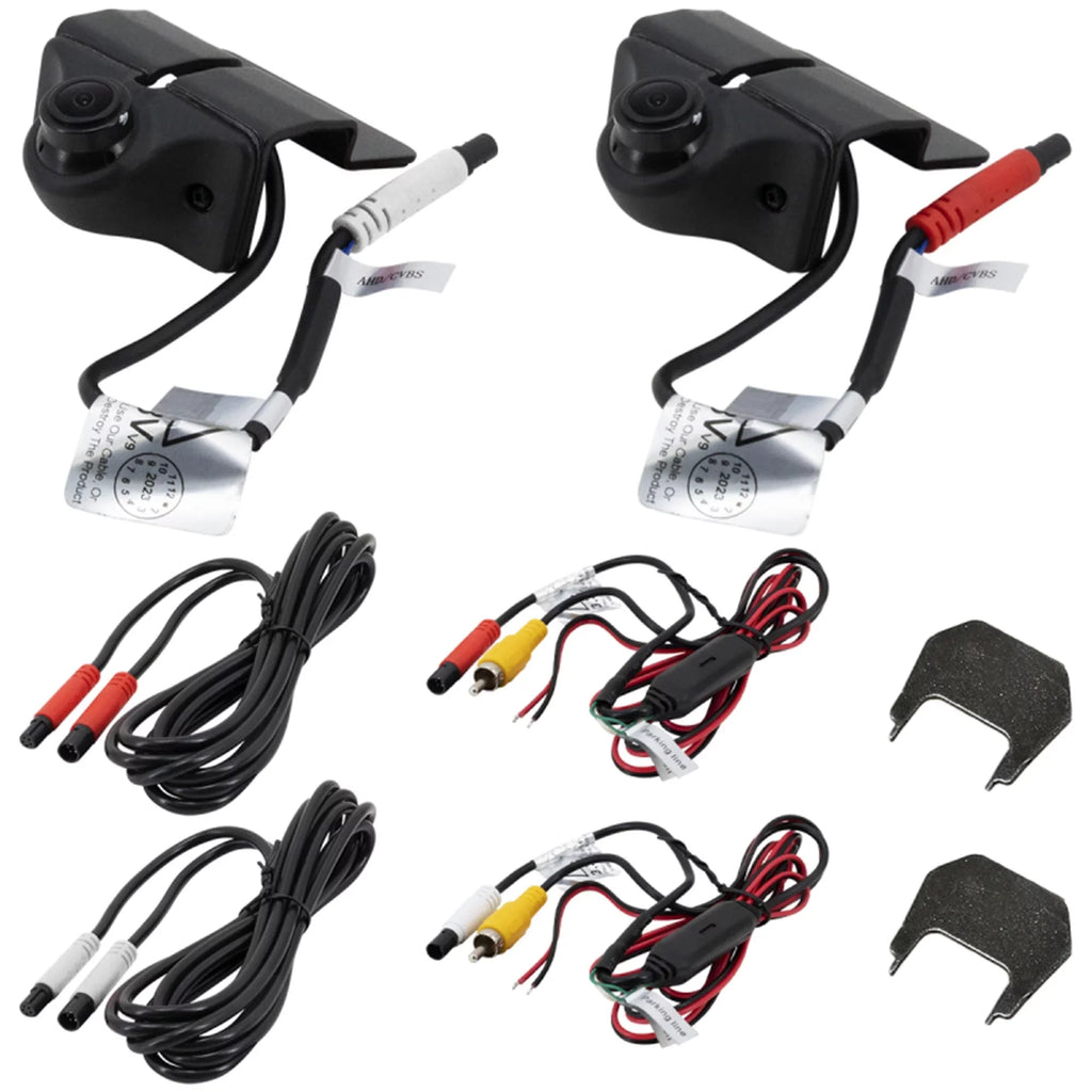 Echomaster   720P/ 480P Blind Spot Camera Kit Compatible with Wrangler  & VS41 Camera Switcher For  Video Input Monitors