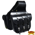 99HS Hilason Western Horse Leather Saddle Bag  Traditional Cowboy Trail Ride