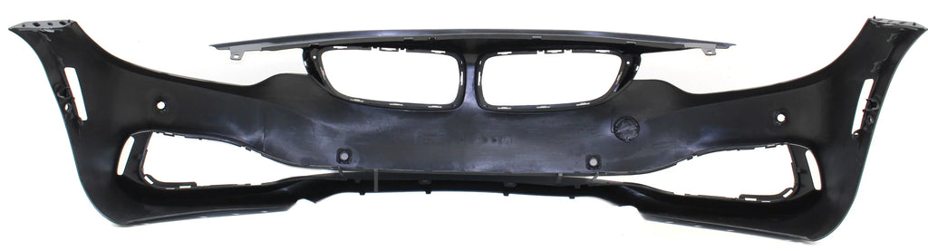 Front   Compatible For  4- 2014-2017 Primed with  Sensor and Camera Holes Convertible/Coupe/Hatchback