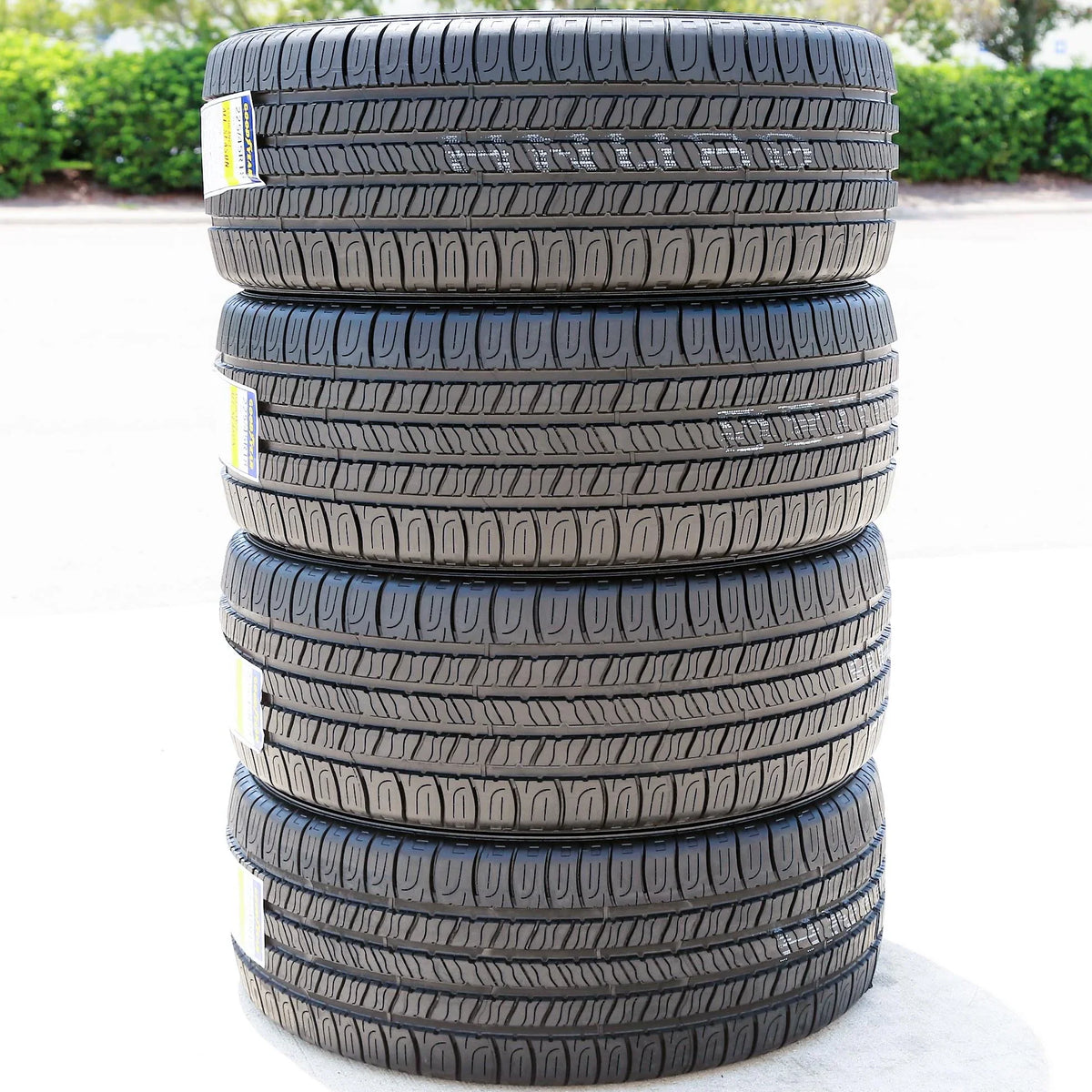 Set of 4 () Goodyear Assurance All-Season 225/45R18 91V A/S All Season Tires Fits: 2012 Toyota Camry , 2008-12 Ford Fusion