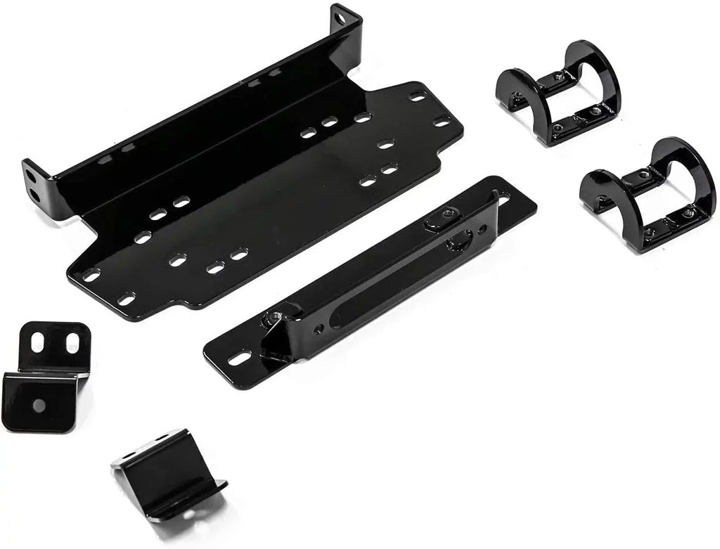 SuperATV 3500 lb Black Ops Winch with Heavy Duty Winch Mounting Plate for 2019+ Honda Talon 1000X / 1000R 2020+ Talon 1000X-4 Complete Kit Ready for Install! 3500 lb. Winch Included