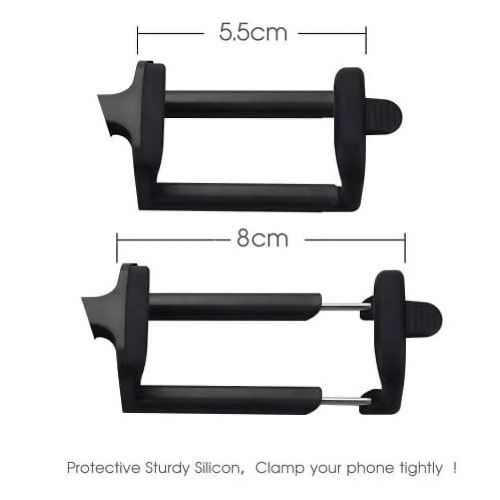 Compact Monopod Selfie Stick for Samsung Galaxy Sol S9+ S9, S8+, S8 active, S7 Edge Active S6 Edge+ Edge, Active S5 Sport (-G860P) Mini, Active, Prevail  On5 Note8 Note Edge 5 4 3