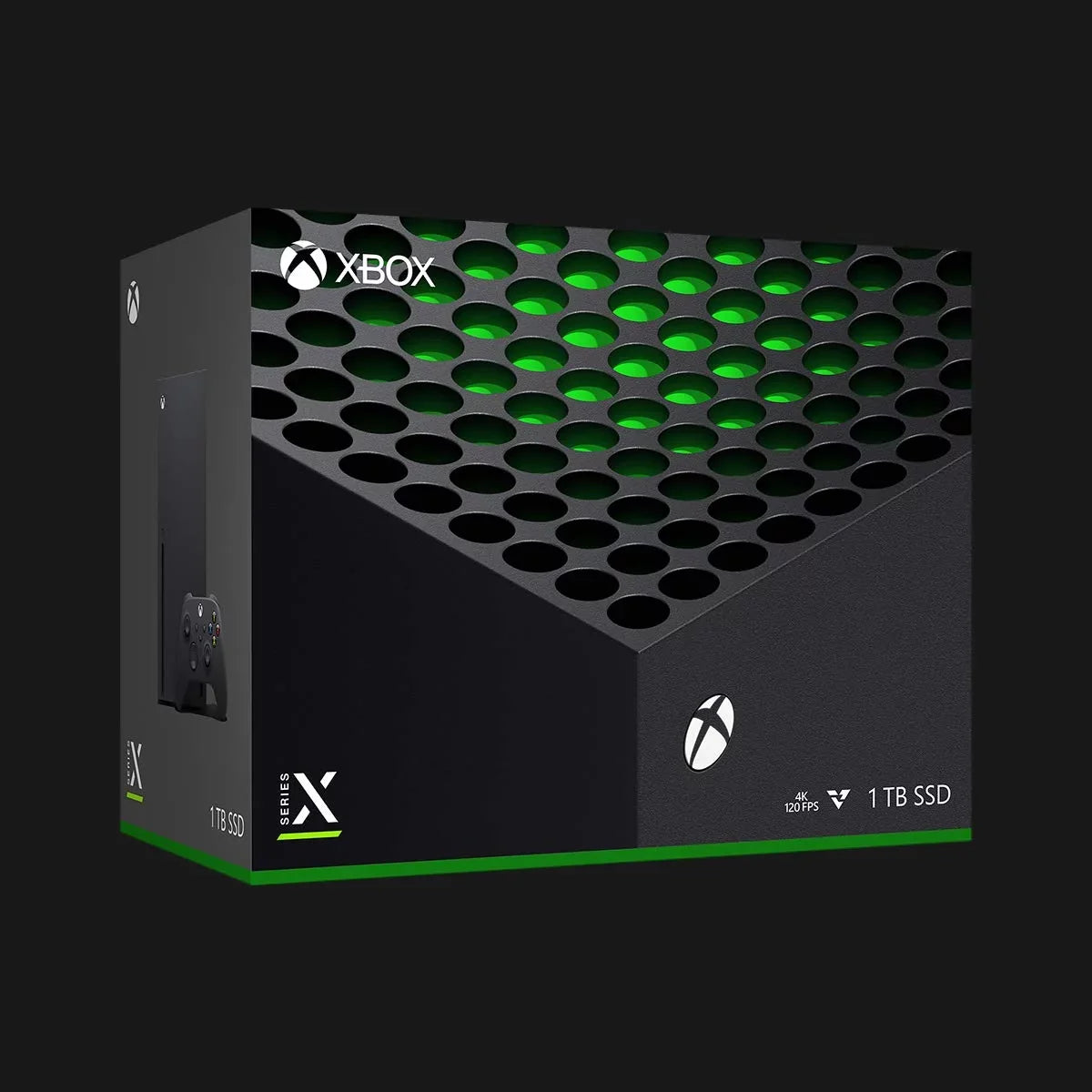 Microsoft Xbox Series X Deluxe Bundle - 1TB  Flagship Black Xbox X Console and Wireless Controller with Five Games