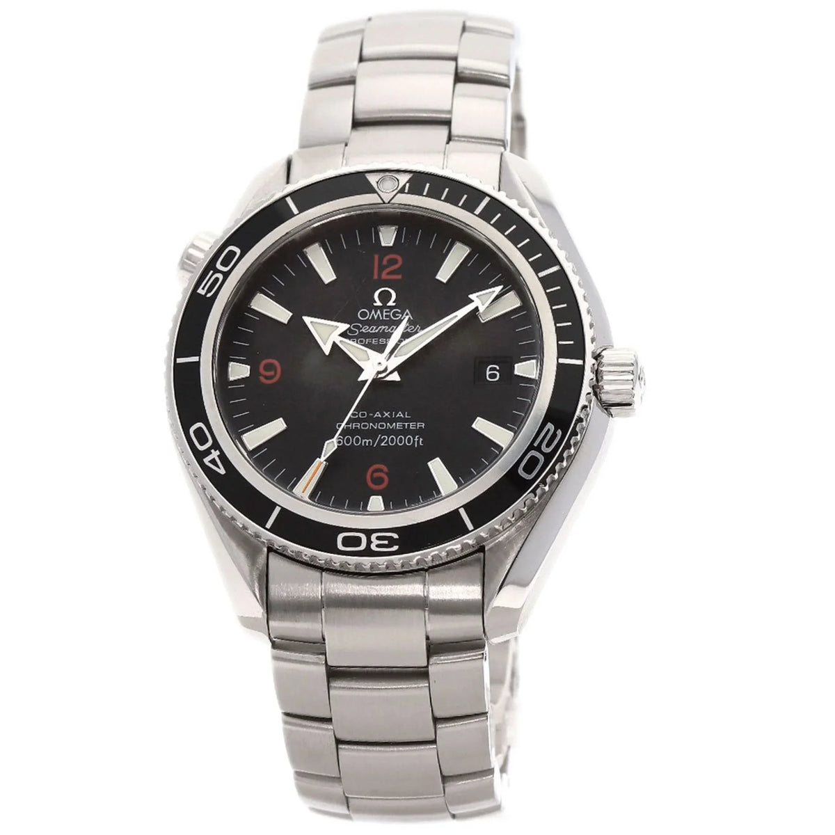 Pre-Owned Omega 2201.51 Seamaster Planet Ocean Co-Axial Watch Stainless Steel/ Men's  (Good)