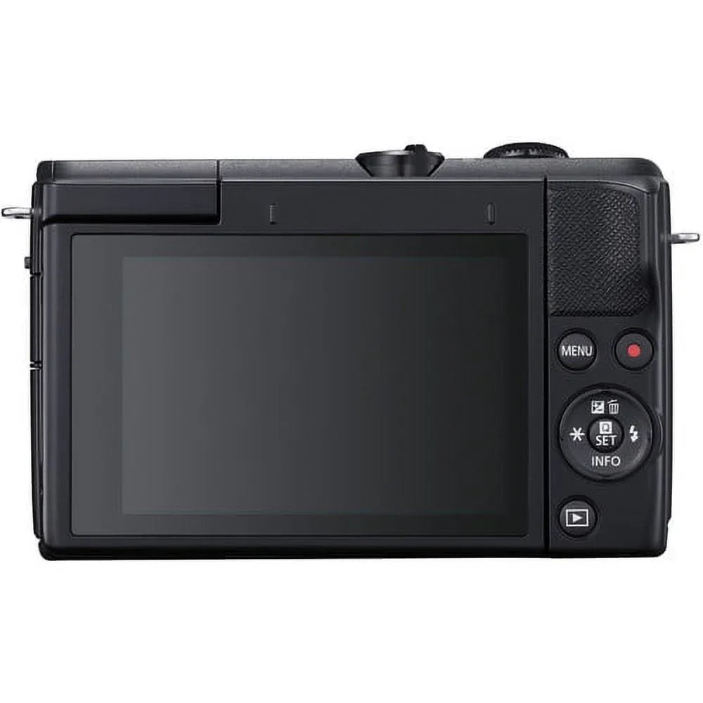 Canon  M200 with 15-45mm Lens Kit with Spare Battery + More - International Model
