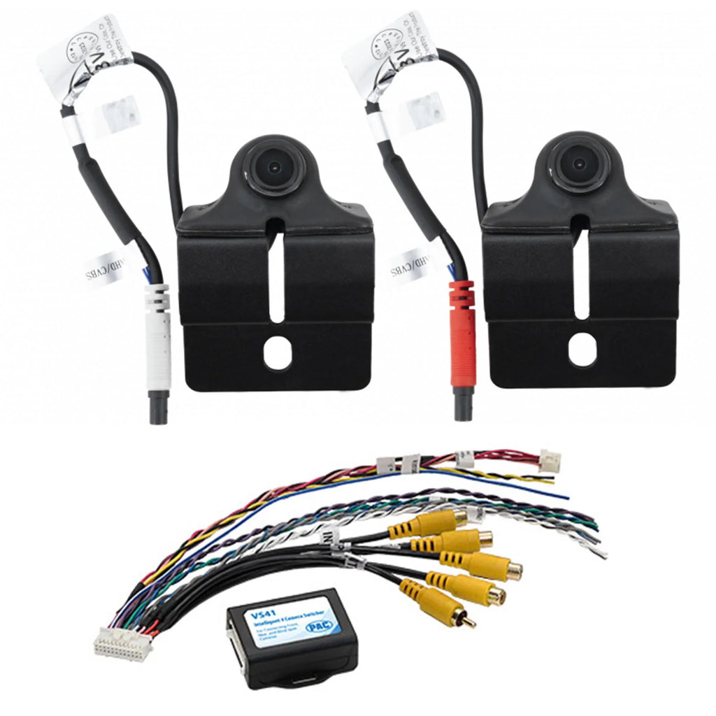 Echomaster   720P/ 480P Blind Spot Camera Kit Compatible with Wrangler  & VS41 Camera Switcher For  Video Input Monitors