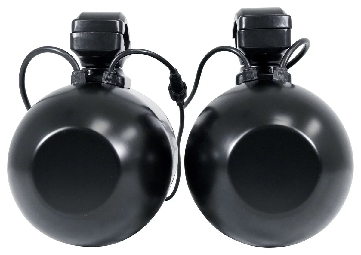 (2) Memphis Audio GEN65FE Pods+ Tower Speakers+Amp For 2016+ Polaris General