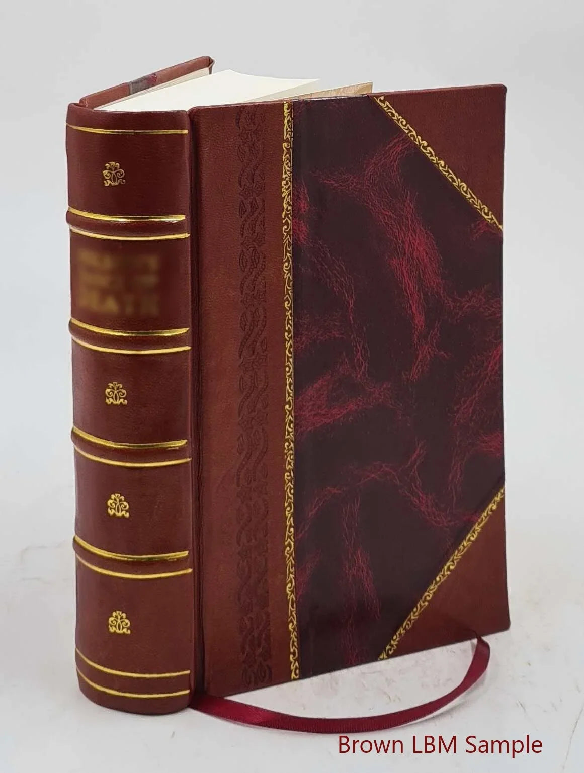 Delle strade ferrate italiane e del migliore ordinamento di esse cinque discorsi di Carlo Ilarione Petitti 1845 [Leather Bound]