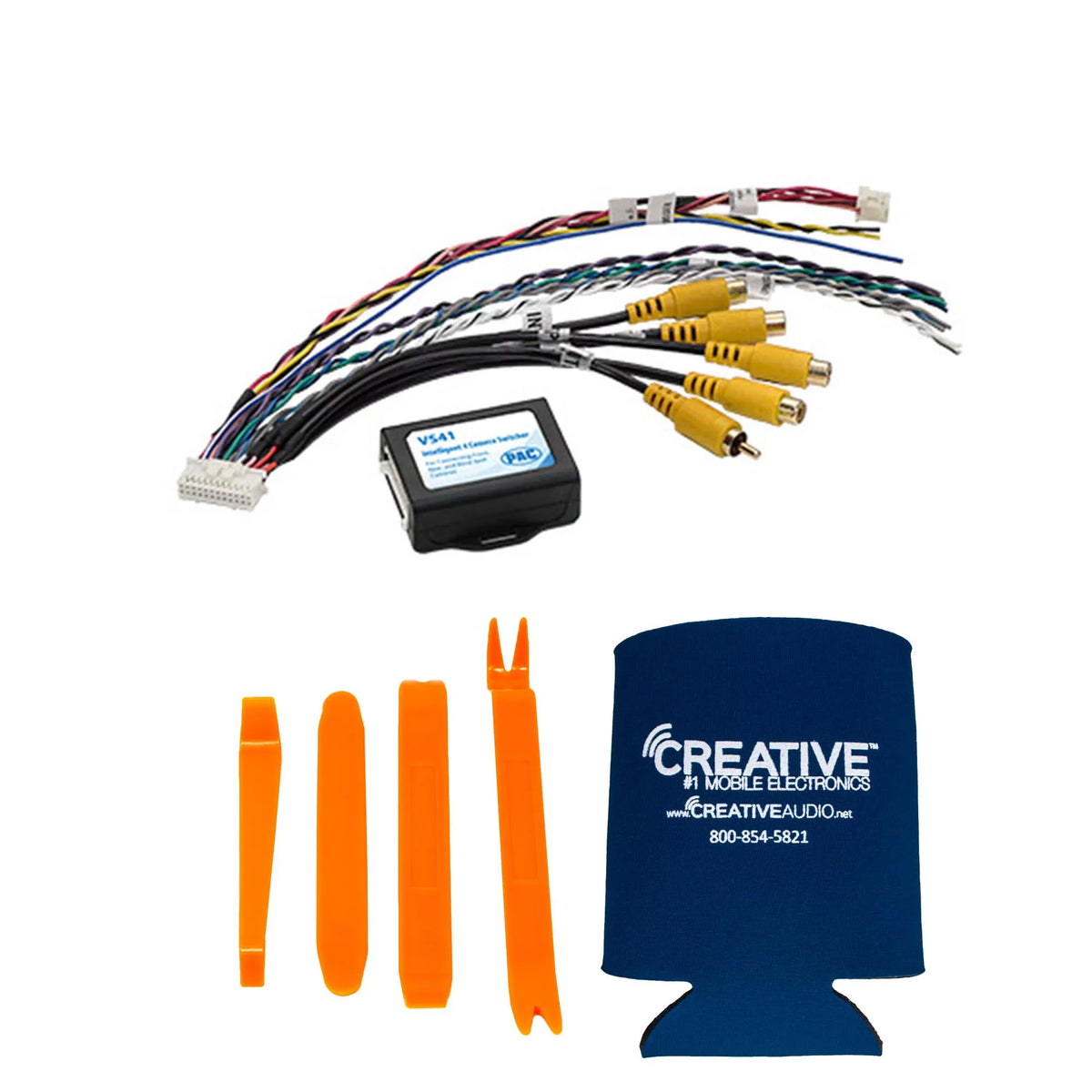 Echomaster   720P/ 480P Blind Spot Camera Kit Compatible with Wrangler  & VS41 Camera Switcher For  Video Input Monitors