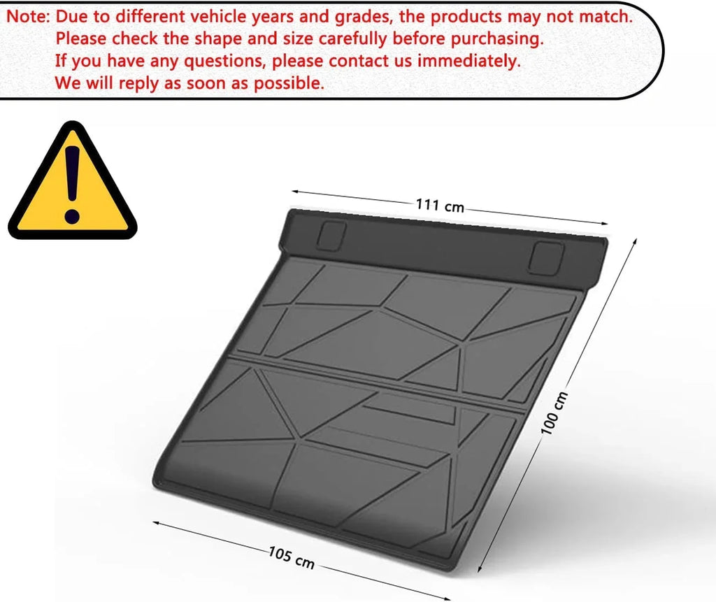 Cargo Mats Cargo Liner Protection For 2017-2022 Honda  All Weather No Hybrid