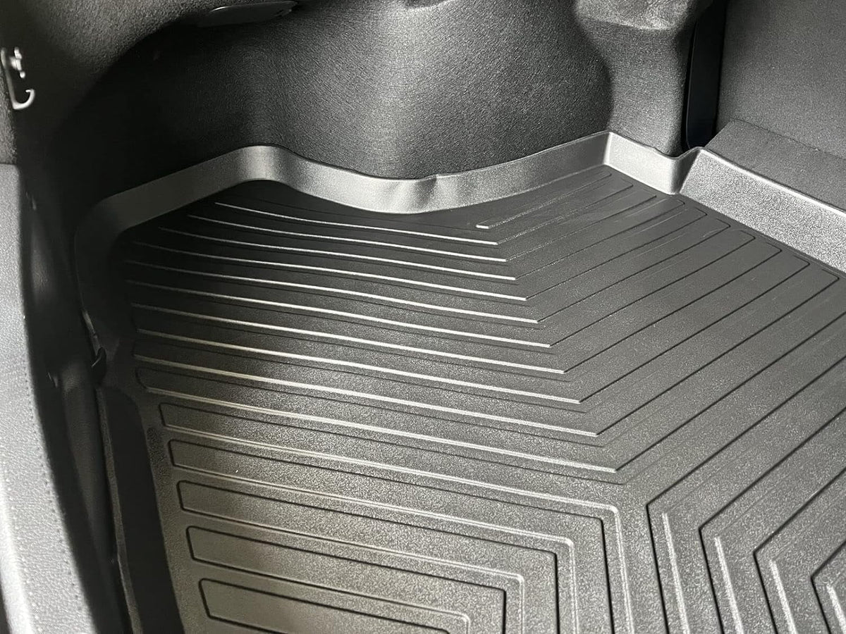 Cargo Liner – Trunk Mat for Toyota Camry 2018-2024 – Weather-Resistant Trunk Mats for Cars with Raised Lip – Non-Slip Car Trunk Mat Rubber – Easy to Install – Laser Pre-Cut Design