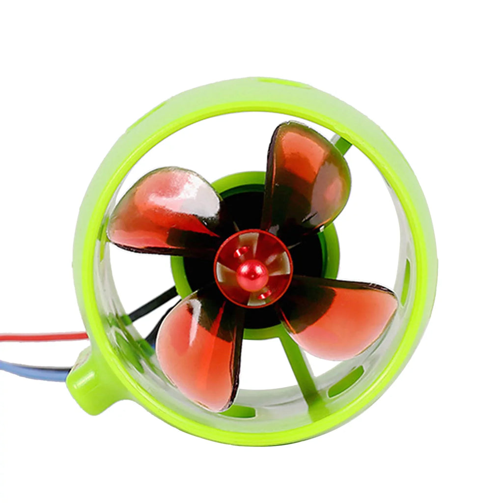 1000KV Underwater Brushless Motor Clockwise with with 4-Blade Propellers 12-24V Waterproof Electric Motor Drive Engine for  Bait Boat Nest Ship