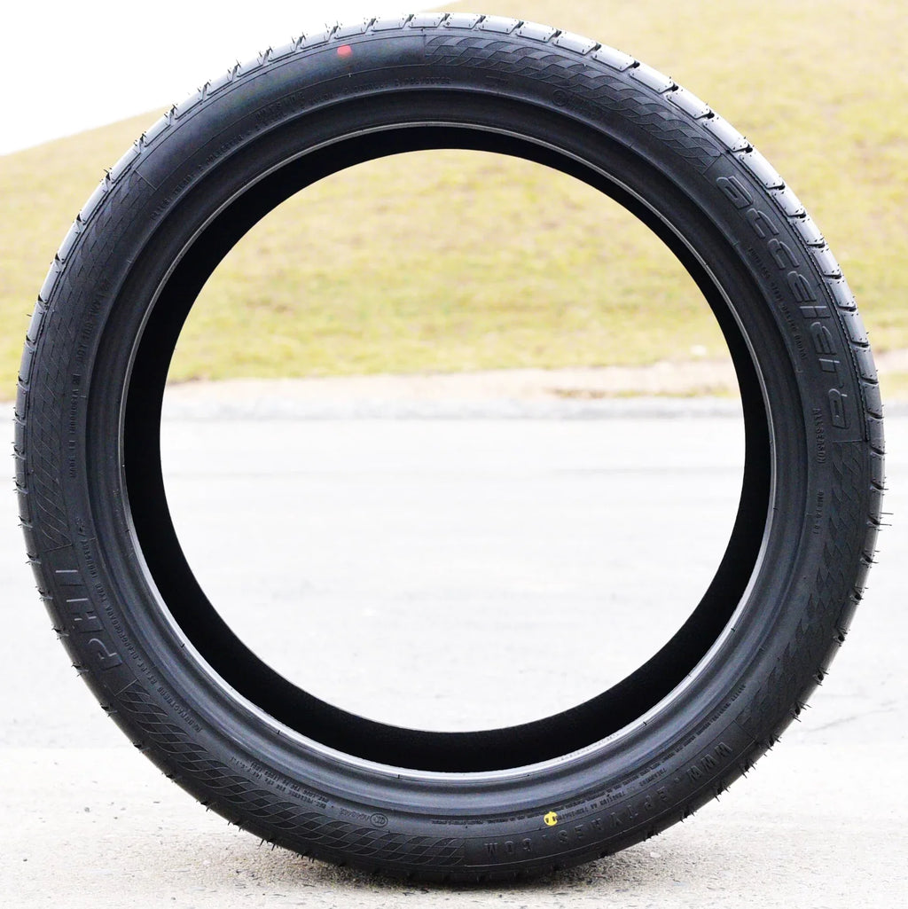Pair of 2 () Accelera Phi 235/40ZR18 235/40R18 95Y  A/S High Performance Tires Fits: 2012-18 Ford Focus Titanium, 2017-23 Honda Civic Sport Touring