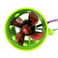 1000KV Underwater Brushless Motor Clockwise with with 4-Blade Propellers 12-24V Waterproof Electric Motor Drive Engine for  Bait Boat Nest Ship