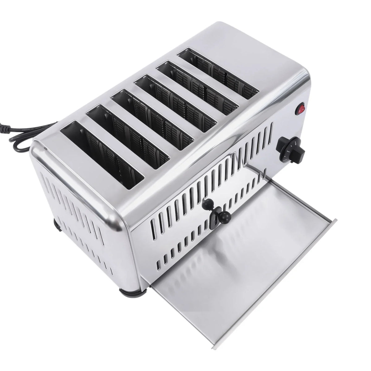 Wuzstar 6 Slices Toaster Commercial Bread Baking Machine for Toast Sandwiches Meatloaf