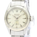 Authenticated Used Vintage  Precision White Gold Steel Hand-Winding Mens Watch 6525 BF551892