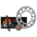 Primary Drive Alloy Kit & O-Ring Chain Silver Rear Sprocket For  YZ125X 2020-2022