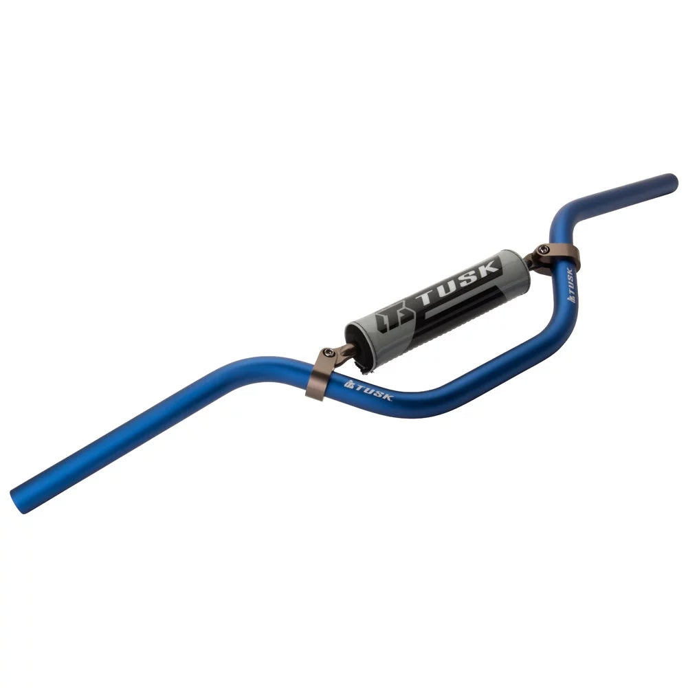 Tusk T-10 Aluminum 7/8" Handlebar  Mini Bend Blue For  CR3 1997