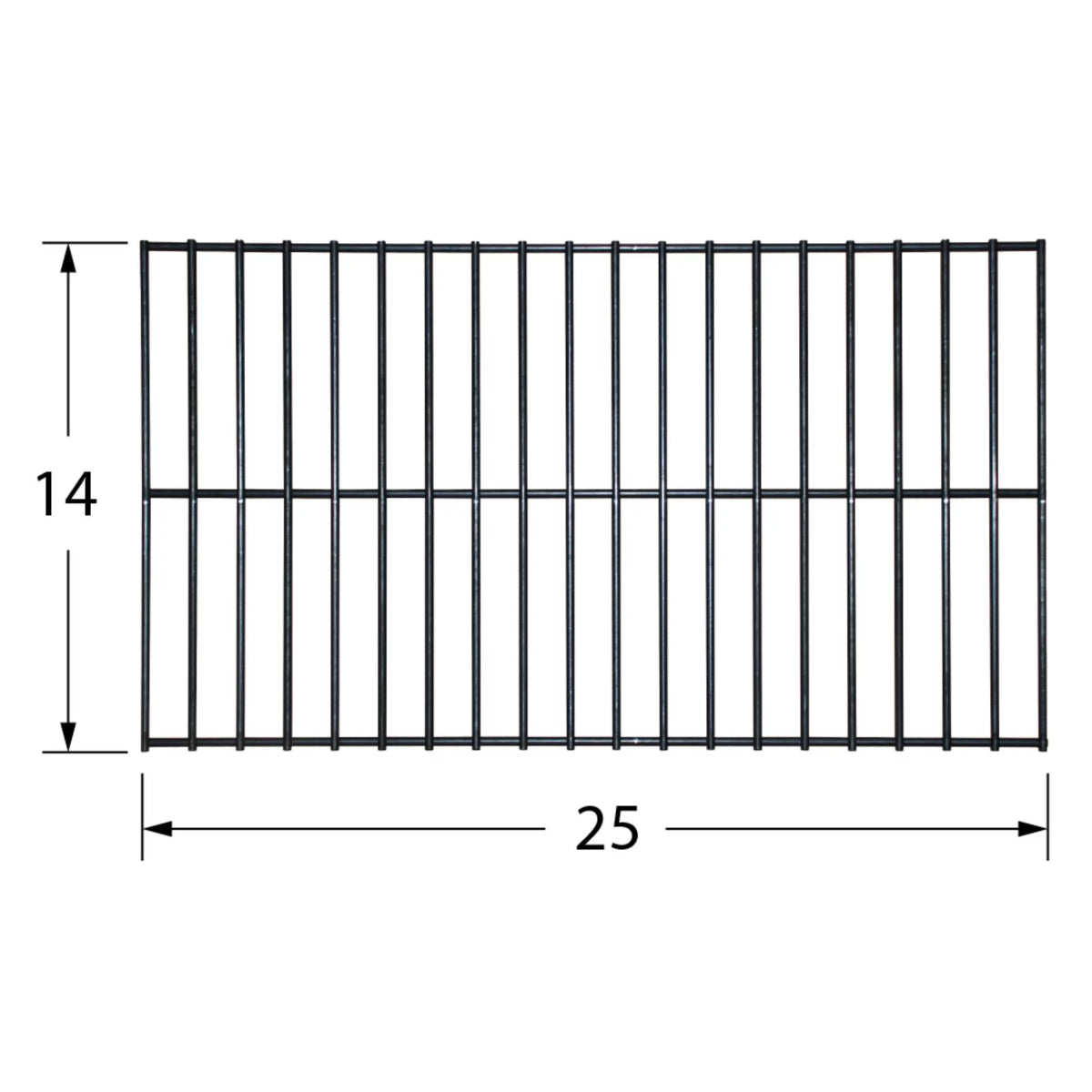 25" Steel Wire Rock Grate for Charbroil and Patio Kitchen Gas Grill