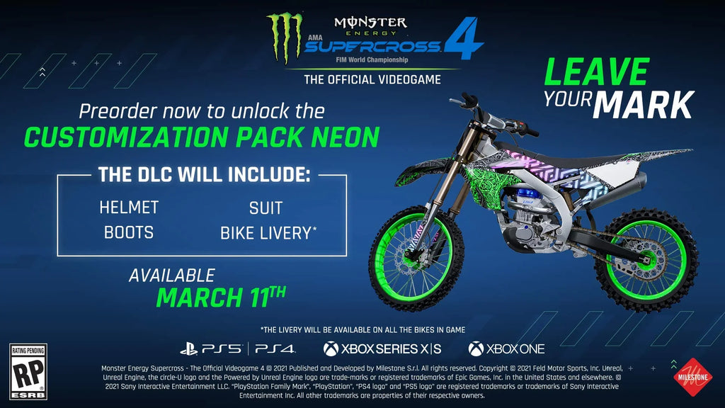 Monster Energy Supercross 4, -Nordic, PlayStation 5