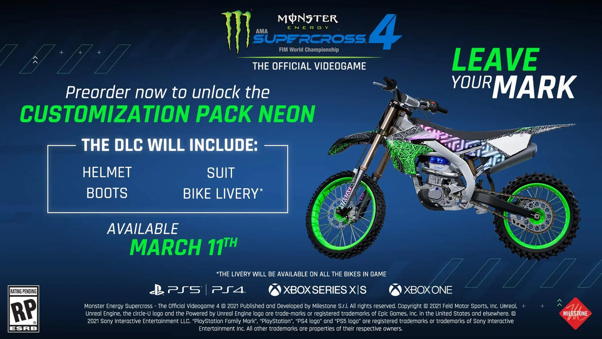 Monster Energy Supercross 4, -Nordic, PlayStation 5