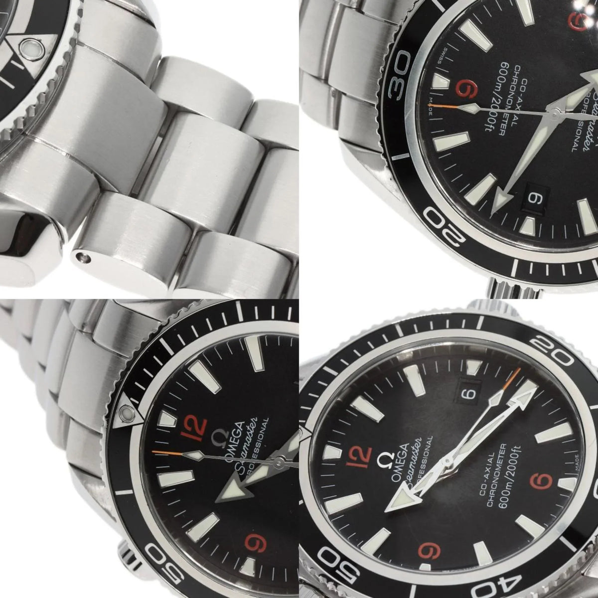 Pre-Owned Omega 2201.51 Seamaster Planet Ocean Co-Axial Watch Stainless Steel/ Men's  (Good)