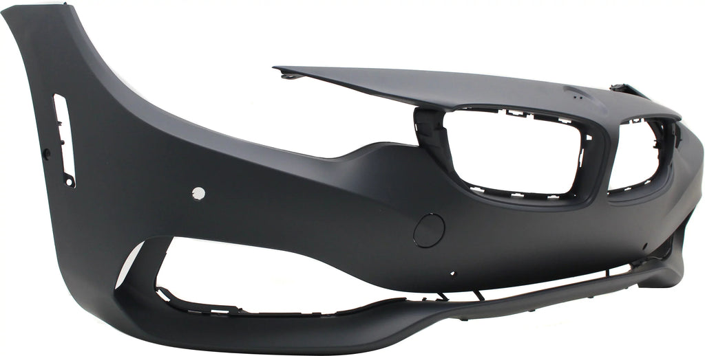 Front   Compatible For  4- 2014-2017 Primed with  Sensor and Camera Holes Convertible/Coupe/Hatchback