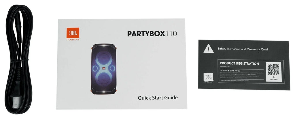 110 Rechargeable Bluetooth Party Speaker w/Bass Boost/'s+Mic