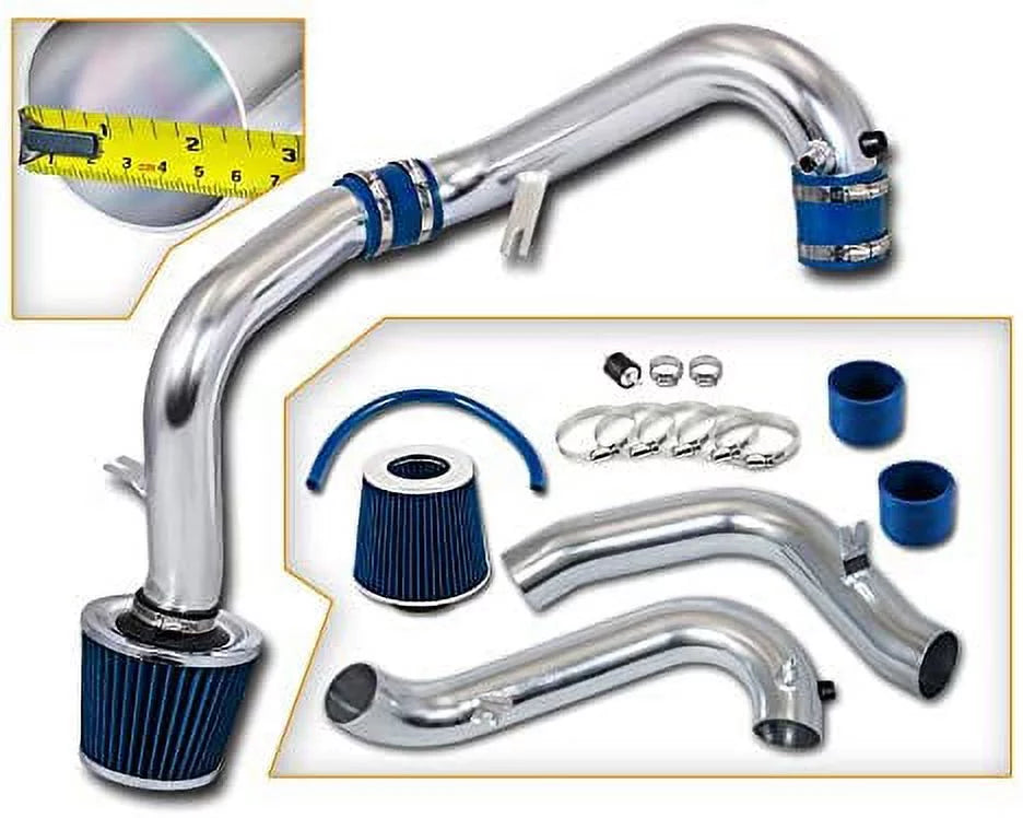 Rtunes Racing Cold Air Intake Kit + Filter Combo  Compatible For 01-05 Honda Civic //