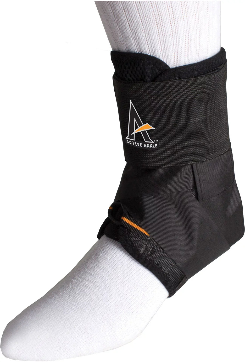 Active Ankle AS1 Pro Lace-Up Ankle Brace, Black, -Large