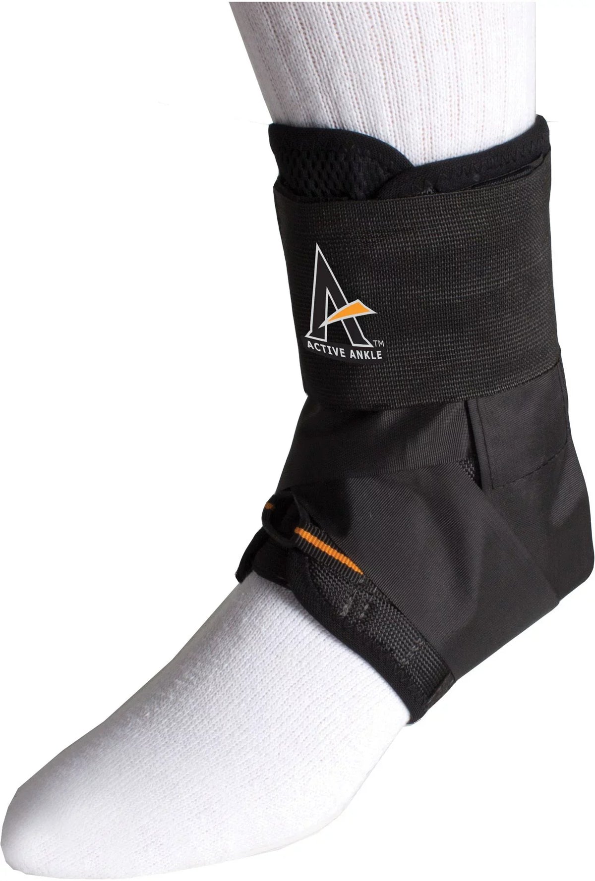 Active Ankle AS1 Pro Lace-Up Ankle Brace, Black, -Large