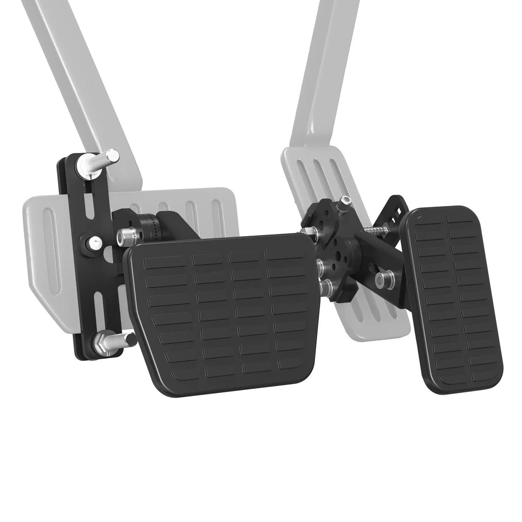 DriFeez Gas and Brake Pedal Extenders for Short Drivers People Driving Cars Adjustable Length and Angle, Black