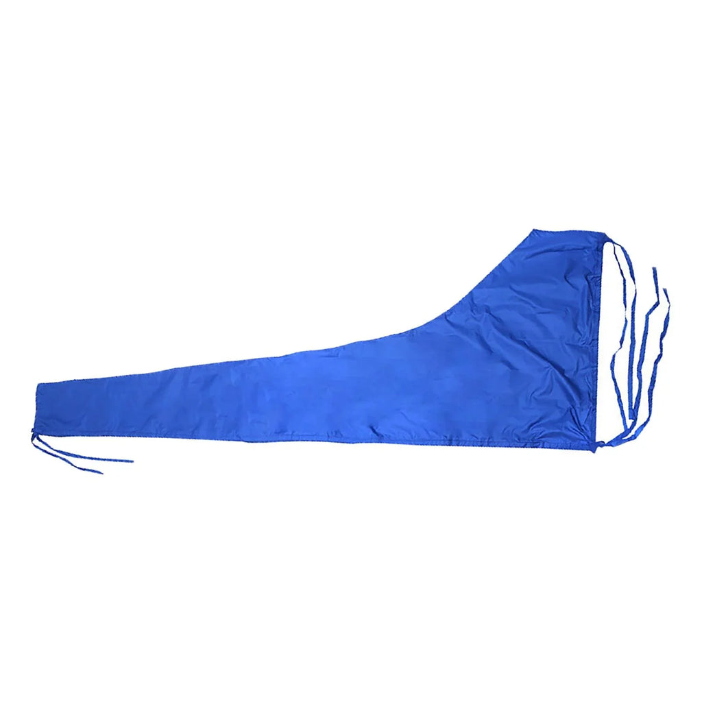 600D Mainsail Cover, Boat Cover, Dustproof Cover Sail Cover Snow Cover Adjustable Strap Thickened Oxford Cloth Blue , 12  11 to 12