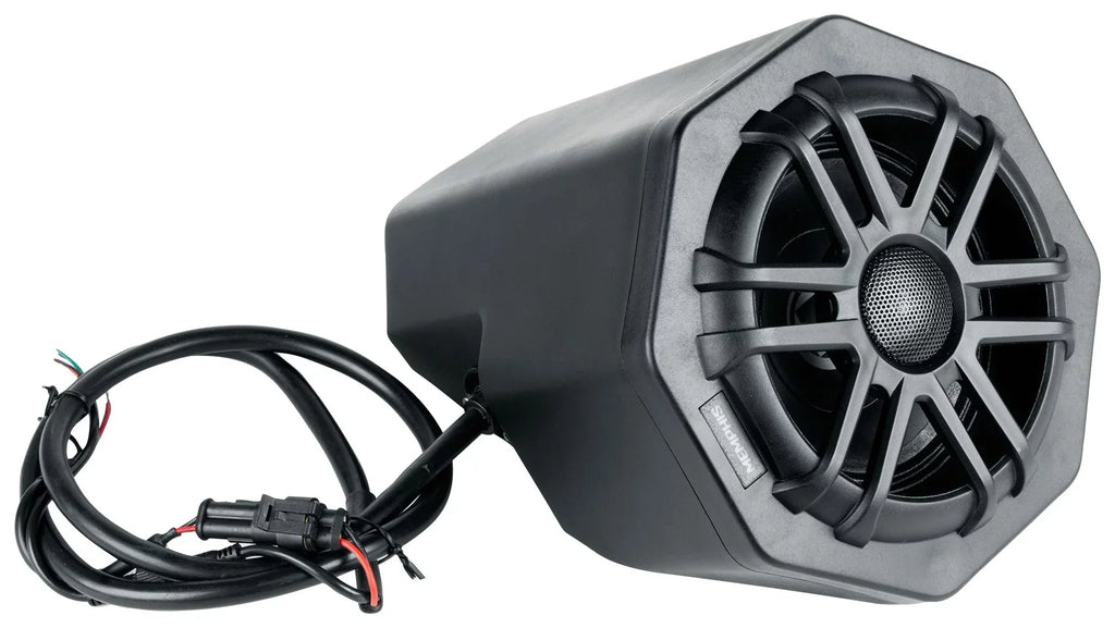 (2) Memphis Audio GEN65FE Pods+ Tower Speakers+Amp For 2016+ Polaris General