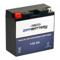 Zipp Battery YT14B- (14B- 12 Volt,12 Ah, 135 ) Motorcycle Battery for Hyosungmotors 650cc Gv650 Se 2009