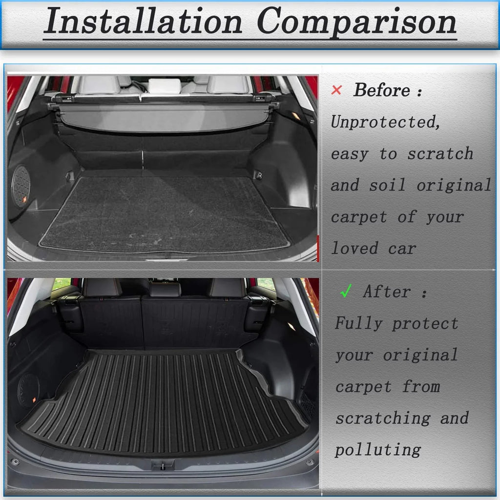 Cargo Mats Cargo Liner Protection For 2017-2022 Honda  All Weather No Hybrid