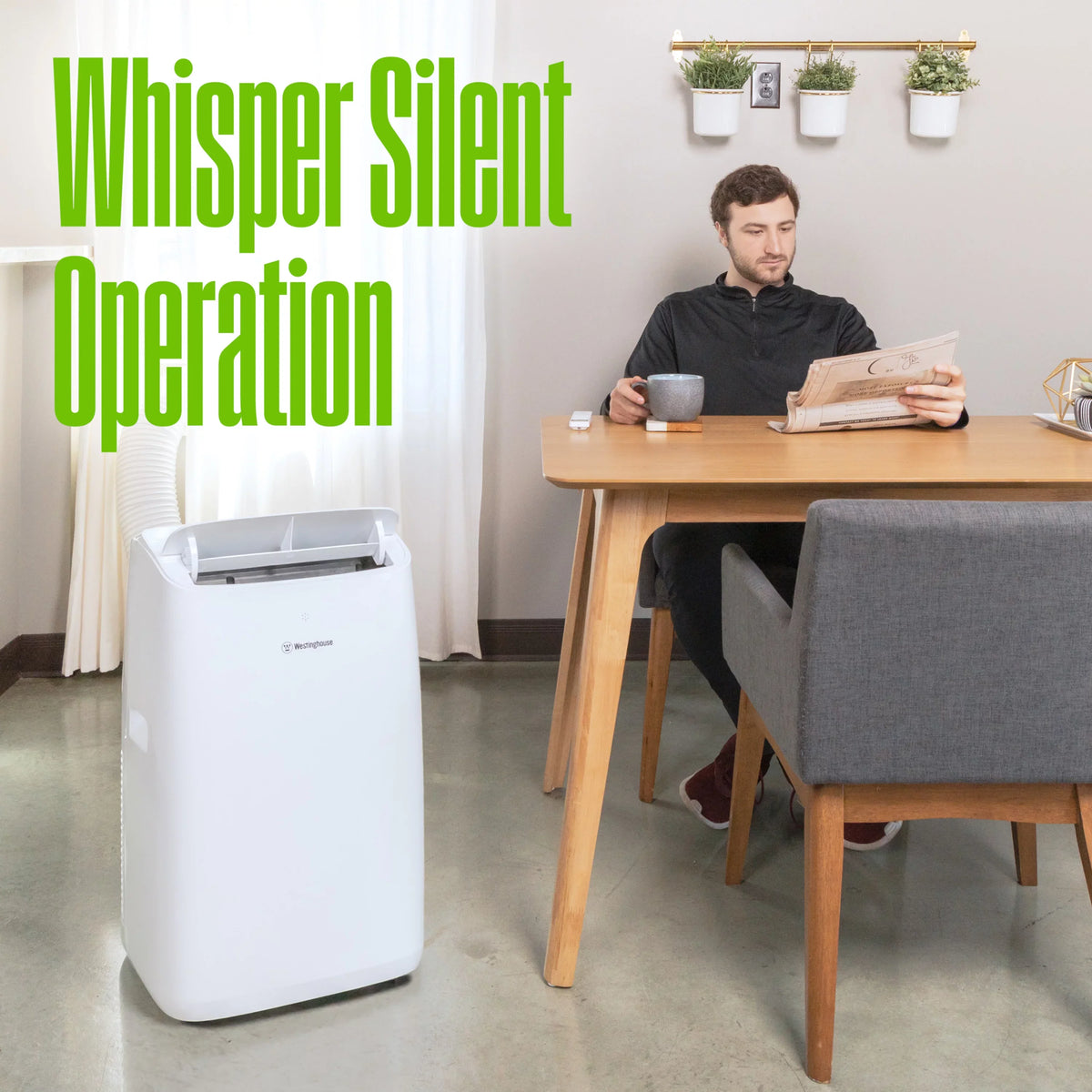 Westinghouse 14,000  Portable Air Conditioner with Dehumidifier with Remote & Smart App, up to 700 Sq Ft