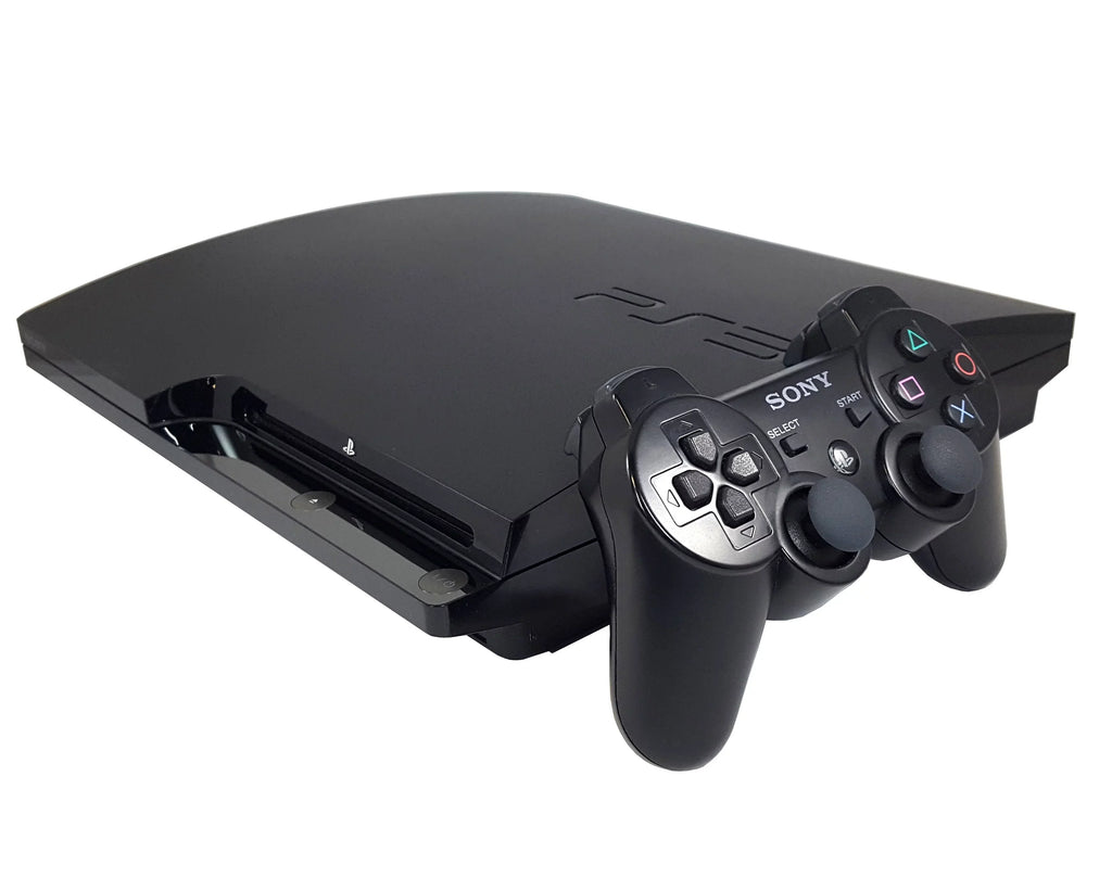Restored Sony PlayStation 3 PS3 Slim 120GB Video Game Console Black Controller  (Refurbished)