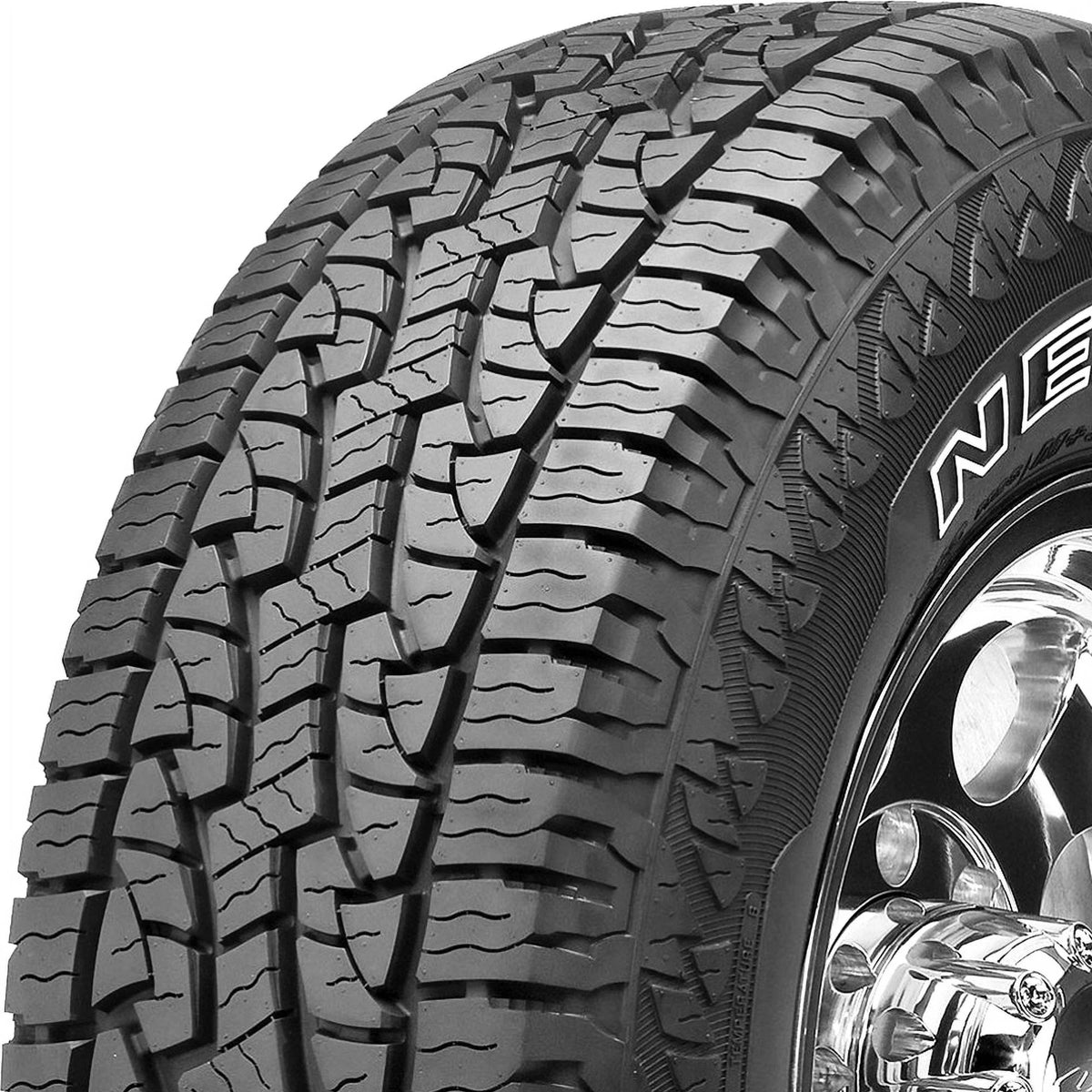 Set of 4 () Nexen Roadian  Pro RA8 255/75R17 113S A/T All Terrain Tires Fits: 2017 Jeep Wrangler Unlimited Sport, 2016 Jeep Wrangler Unlimited Sport S
