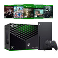 Microsoft Xbox Series X Deluxe Bundle - 1TB  Flagship Black Xbox X Console and Wireless Controller with Five Games