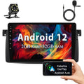 Android 12 Car Radio Stereo for  E46 M3 9 inch Touch Screen 2+32GB   Apple Carplay Android Auto     Bluetooth