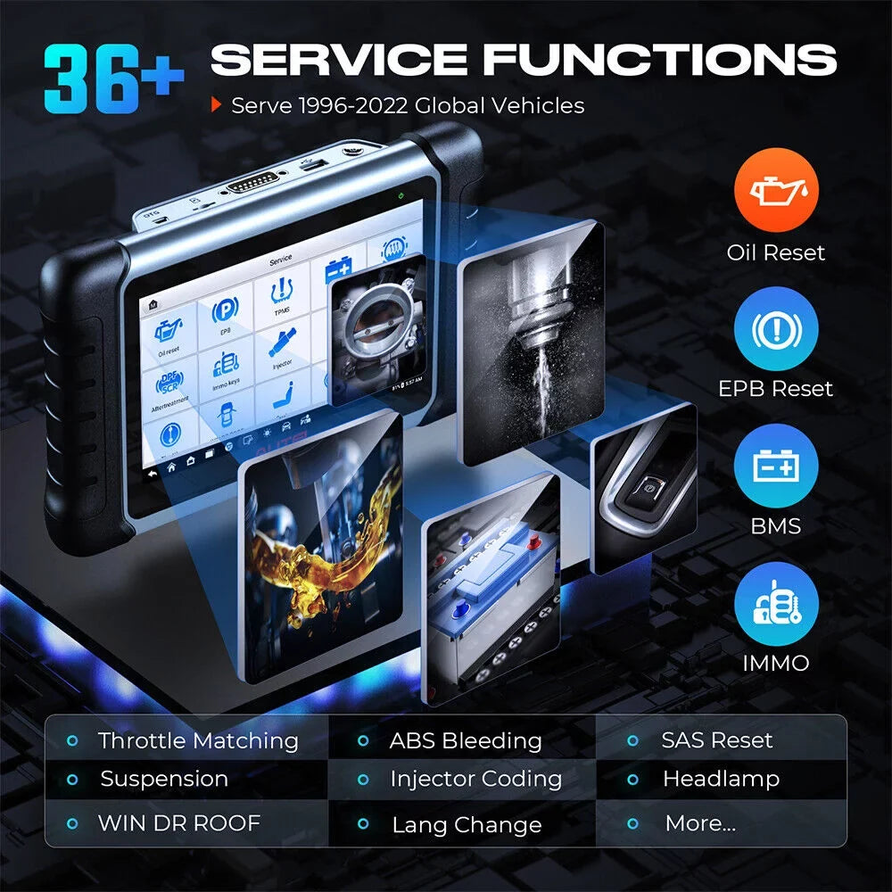 Autel Scanner MaxiPRO MP808S Car Diagnostic Scan Tool All System Diagnostics  Coding, Active Test, 36+ Service, Upgraded of MP808/ MP808BT/ MK808