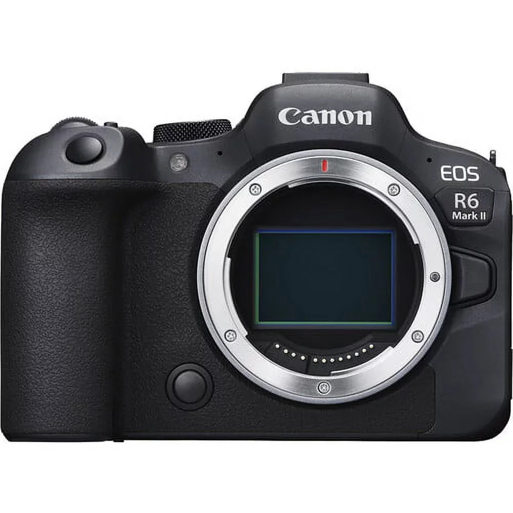 Canon  R6 Mark  Mirrorless Camera (5666C002) + Canon  24-70mm Lens + 64GB Memory Card + Case + Corel Photo Software + 2 x LPE6 Battery + External Charger + Card Reader + More
