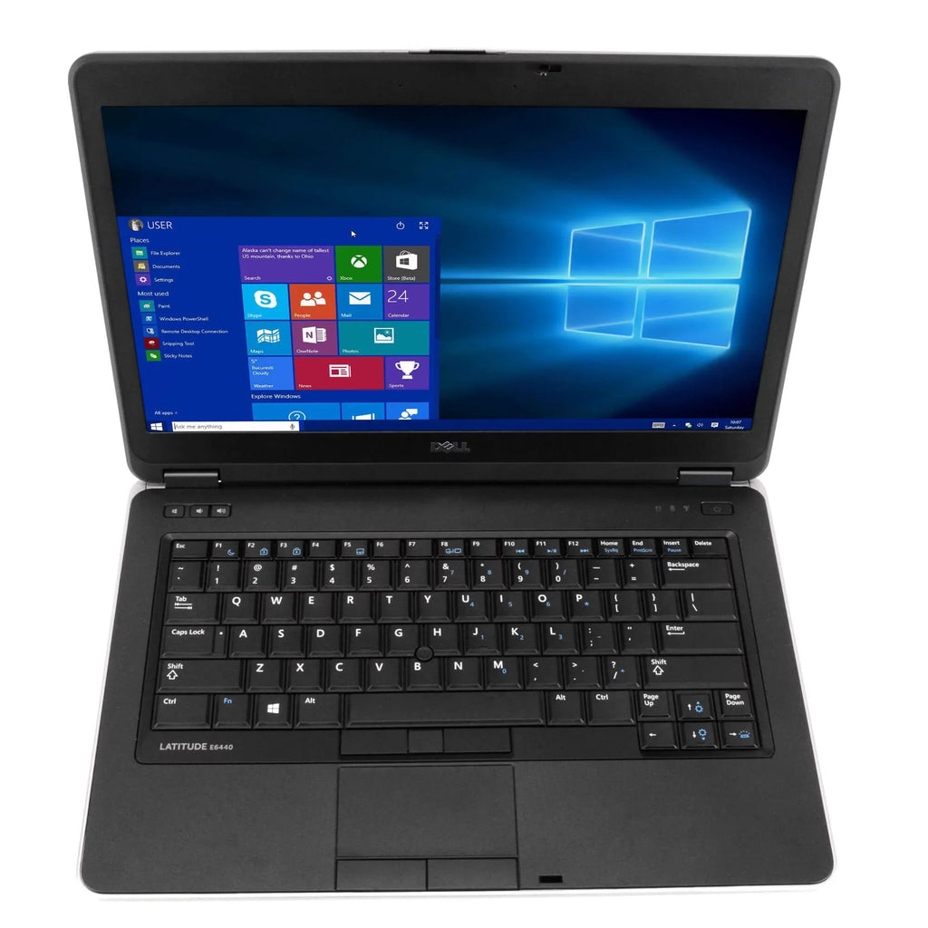 Dell  Latitude E6440 Laptop Computer, 2.60 GHz Intel i5 Dual Core Gen 4, 16GB DDR3 , 512GB  Hard Drive, Windows 10 Professional 64 Bit, 14" Screen