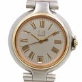 Pre-Owned Dunhill Millennium Watch Stainless Steel Swiss Made Silver Quartz Analog Display Gray Dial Boys (Fair)