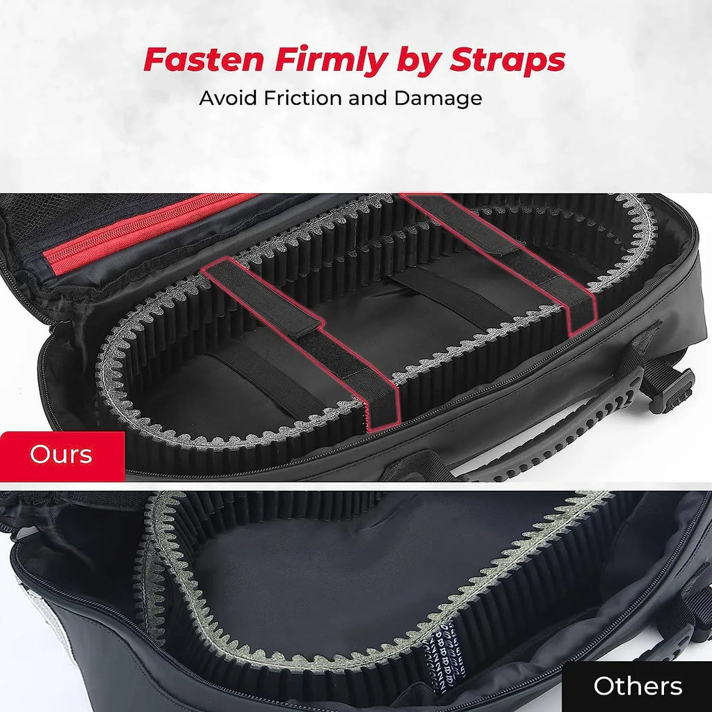Kemimoto  Drive Belt Clutch  Storage Bag  Tool Organizer Tool Bag Compatible with Can Am X3 Outlander Polaris  Ranger
