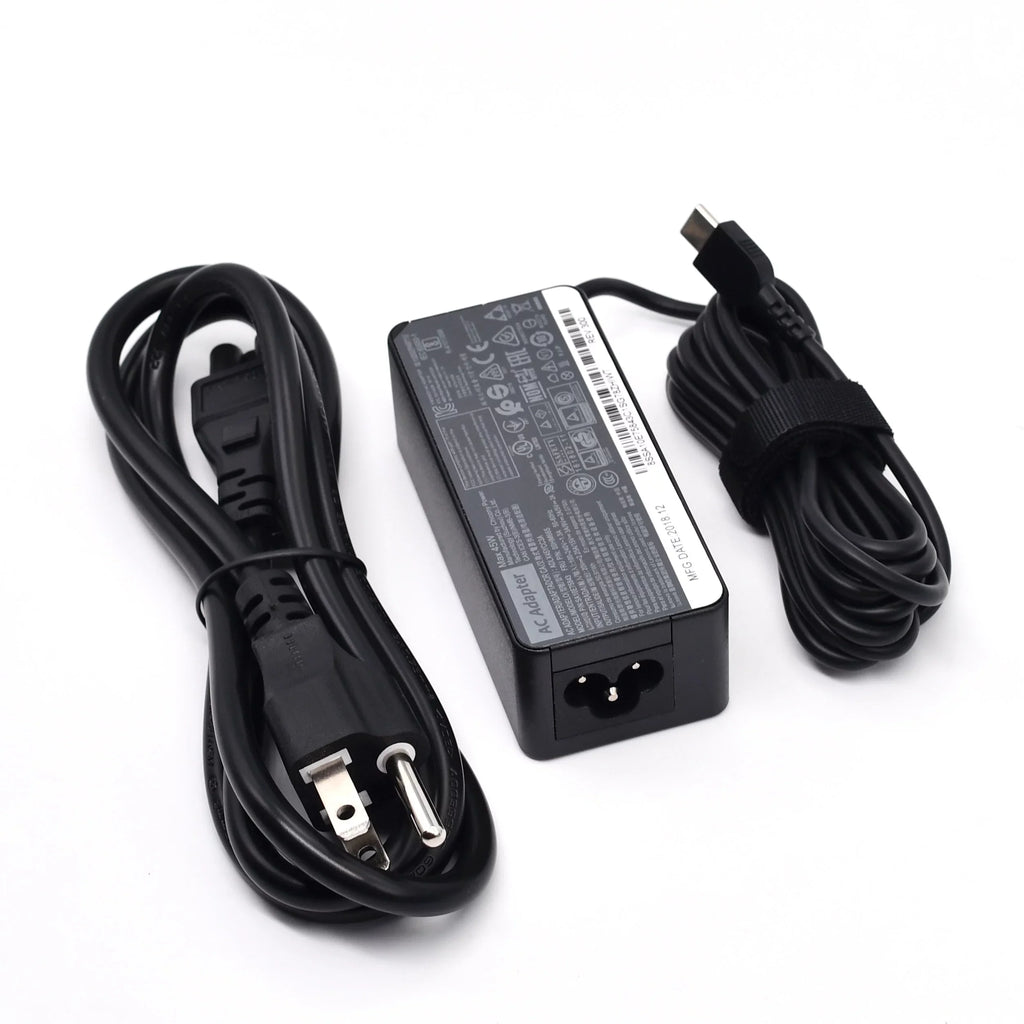 45W 20V 2.25A Type-C Laptop Charger  C Power Adapter ADLX45YCC3A ADLX45ULCC2A for Lenovo Thinkpad X1 Tablet  Yoga 5