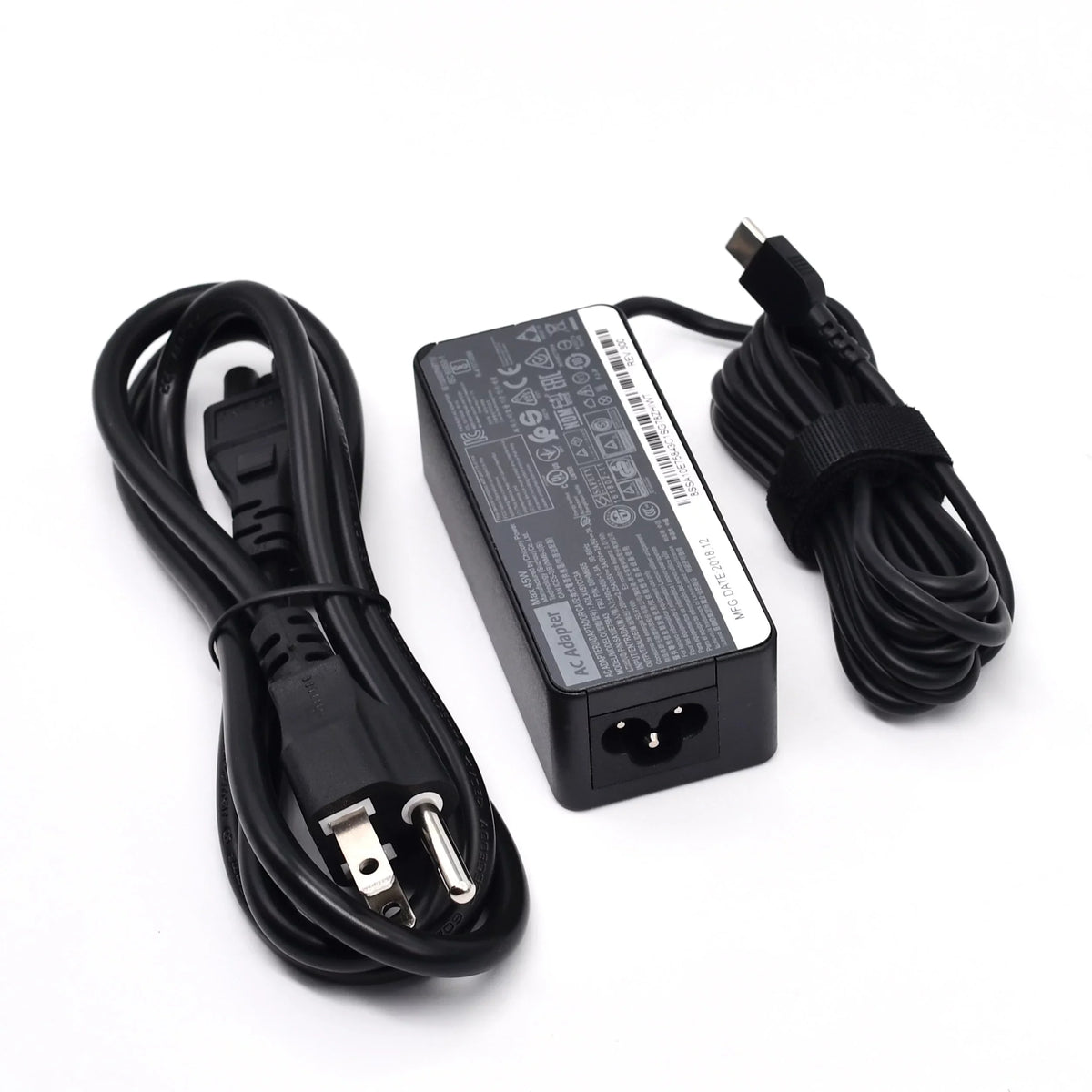 45W 20V 2.25A Type-C Laptop Charger  C Power Adapter ADLX45YCC3A ADLX45ULCC2A for Lenovo Thinkpad X1 Tablet  Yoga 5